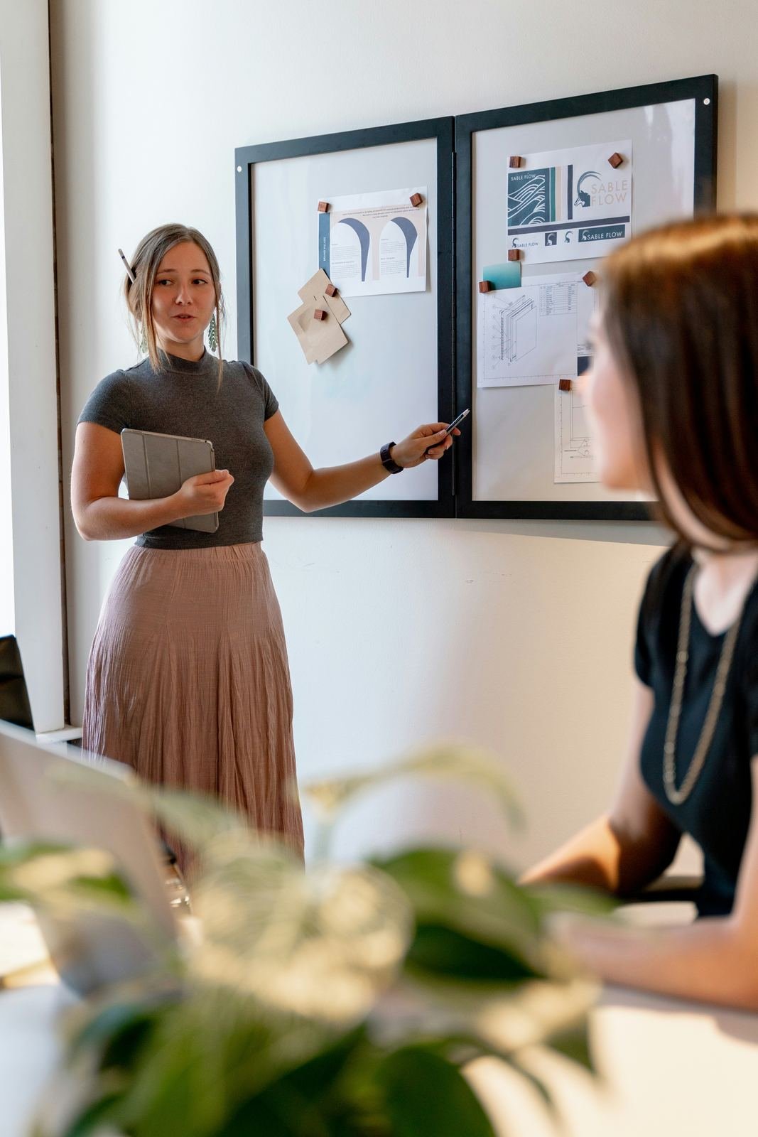 Business leaders collaborating in a meeting