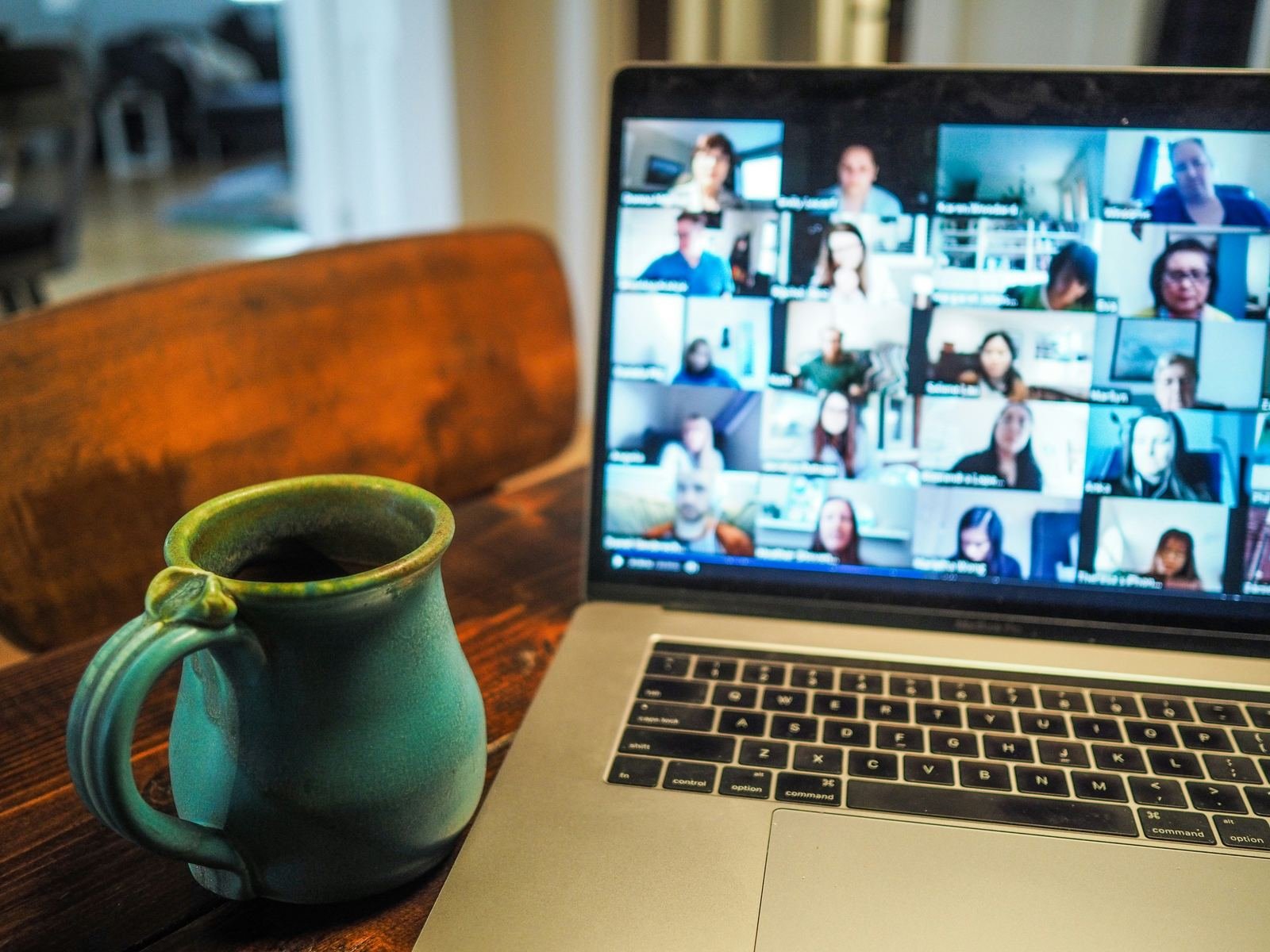 Virtual corporate training session